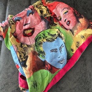 RARE Versace 90s Marilyn Monroe/James Dean Shorts 40